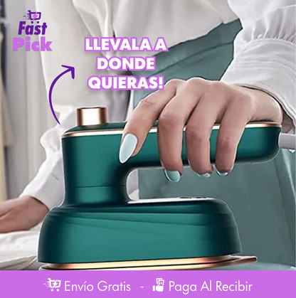 Mini Plancha 360° – Plancha Ropa al Instante Donde Estés 🔥