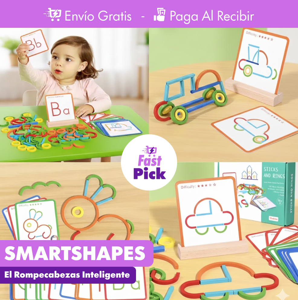 SmartShapes - Rompe cabezas inteligente 🧩🧸