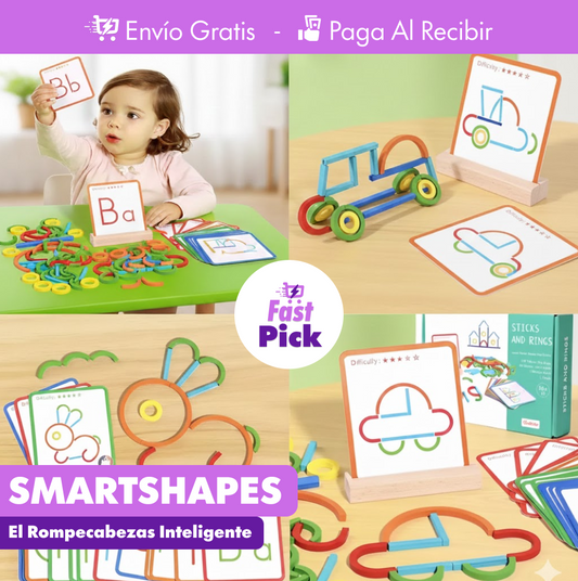 SmartShapes - Rompe cabezas inteligente 🧩🧸