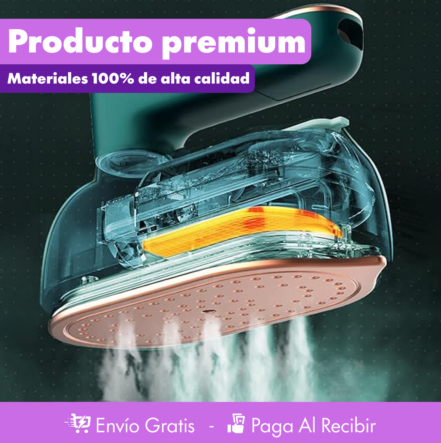 Mini Plancha 360° – Plancha Ropa al Instante Donde Estés 🔥