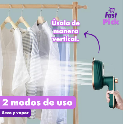 Mini Plancha 360° – Plancha Ropa al Instante Donde Estés 🔥
