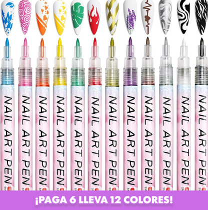 MagicNail Luxury Kit – 6 COLORES + 6 GRATIS 💅✨